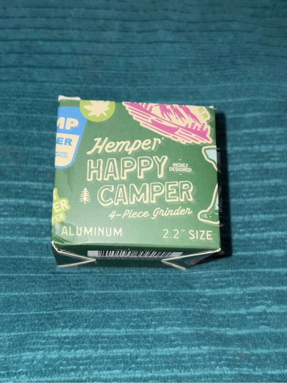Happy Camper 4-Piece Aluminum Grinder